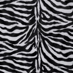 Tierfellimitat Zebras - beige