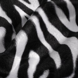 Tierfellimitat Zebras - beige