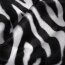 Tierfellimitat Zebras - beige