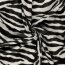 Tierfellimitat Zebra - creme