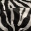 Tierfellimitat Zebra - creme