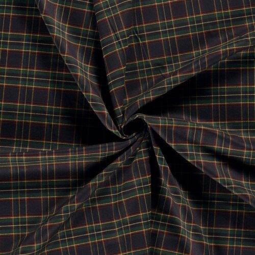 GABARDINE YARN DYED STRETCH CHECK 5200