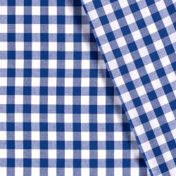 Baumwollpopeline garngefärbt Vichy Karo??mm - FARBE