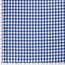 Baumwollpopeline garngefärbt Vichy Karo 18mm - königsblau