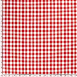 Baumwollpopeline garngefärbt Vichy Karo??mm - FARBE