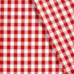 Baumwollpopeline garngefärbt Vichy Karo??mm - FARBE