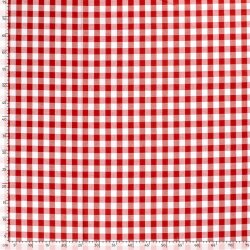 Baumwollpopeline garngefärbt Vichy Karo??mm - FARBE