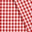 Baumwollpopeline garngefärbt Vichy Karo 18mm - rot