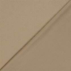 Dekostoff Velouroptik Uni - dunkelbeige