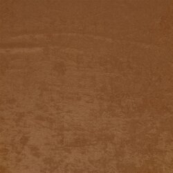Dekostoff Velouroptik Uni - ziegelrot