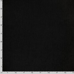 Dekostoff Velouroptik Uni - schwarz