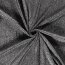 Polyesterjersey Glitzer Uni - schwarz