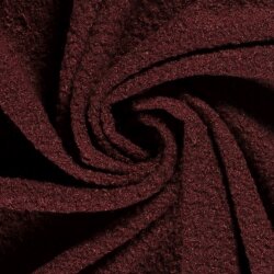 Bouclé Mantelstoff Uni *Marie* - FARBE