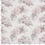 Musselin Digital Rosen - wollweiss