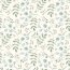 Baumwolljersey Digital Organic Blätterregen - creme