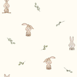 Baumwolljersey Digital Organic BUNNIES