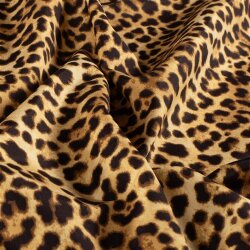 Badeshorts Wasserabweisend Pantherflecken - kamel
