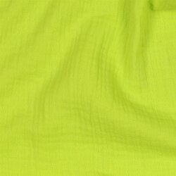 Musselin Uni *Vera*  - Neon gelb
