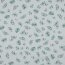 Musselin Organic Digital Safaripflanzen - weiss