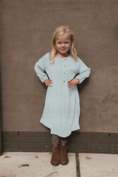 Musselin Bestickt - grau