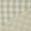 Doppelseitiger Musselin CHECKS - beige