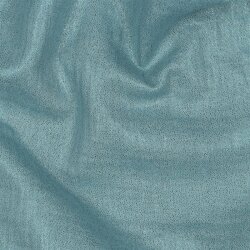 Musselin feine Glitzerpunkte - nilblau