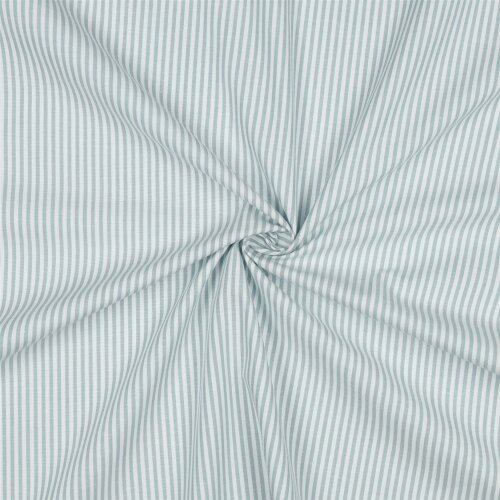 Baumwollpopeline Streifen 3mm, garngefärbt - altgrün