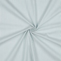 Baumwollpopeline Streifen 3mm, garngefärbt - altgrün