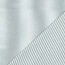 Baumwollpopeline Streifen 3mm, garngefärbt - altgrün