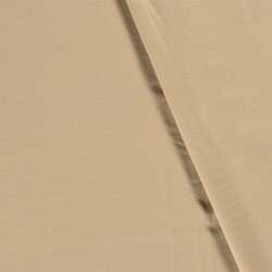 Baumwolljersey *Mila* Uni - beige
