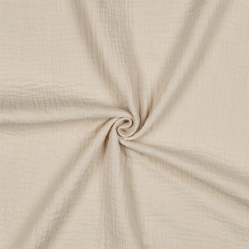 Musselin Uni *Gerda* BIO~Organic - natur