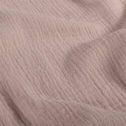 Musselin Uni *Marie* - altrosa