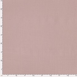 Musselin Uni *Marie* - altrosa