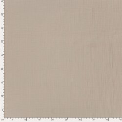 Musselin Uni *Marie* - hellbeige