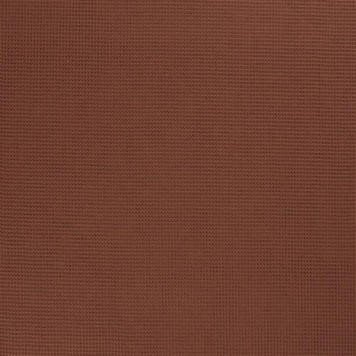 Waffelpiqué *Marie* 6mm Uni - soft ziegelrot