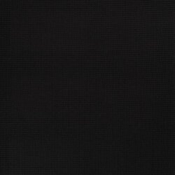 Waffelpiqué *Marie* 6mm Uni - schwarz
