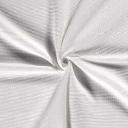 Waffelpiqué *Marie* 2mm Uni - weiss