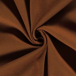 Waffelpiqué *Marie* 2mm Uni - kupfer