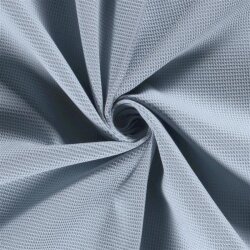Waffelpiqué *Marie* 2mm Uni - himmelblau