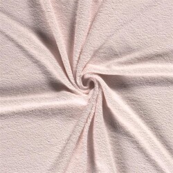 Frottee *Marie* Uni - rosa