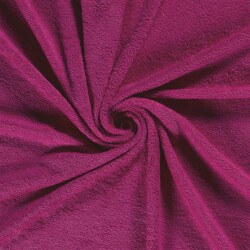 Frottee *Marie* Uni - kaltpink