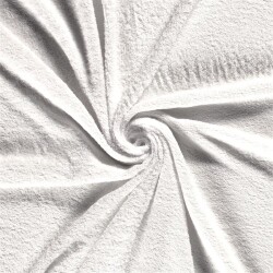Frottee *Marie* Uni - weiss