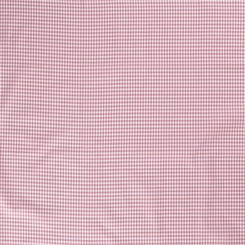 Baumwollpopeline garngefärbt Vichy Karo 5mm - antikpink