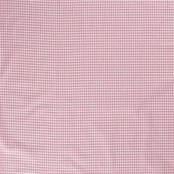 Baumwollpopeline garngefärbt Vichy Karo 5mm - antikpink