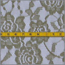 Mesh Spitze *Sophia* Blumen lorbeer