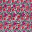 Softshell Digital Zebramuster mit Blumenranken- creme