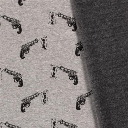 Alpenfleece BANG - hellgrau meliert