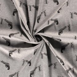 Alpenfleece BANG - hellgrau meliert