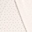 Baumwolljersey Konfetti - creme