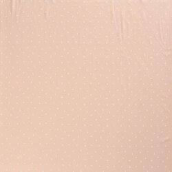 Baumwolljersey Konfetti soft rosa